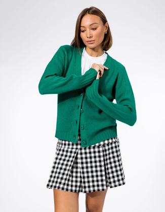GREEN CARDIGAN KELLY