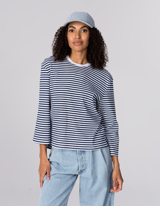 T-SHIRT JOY NAVY STRIPES