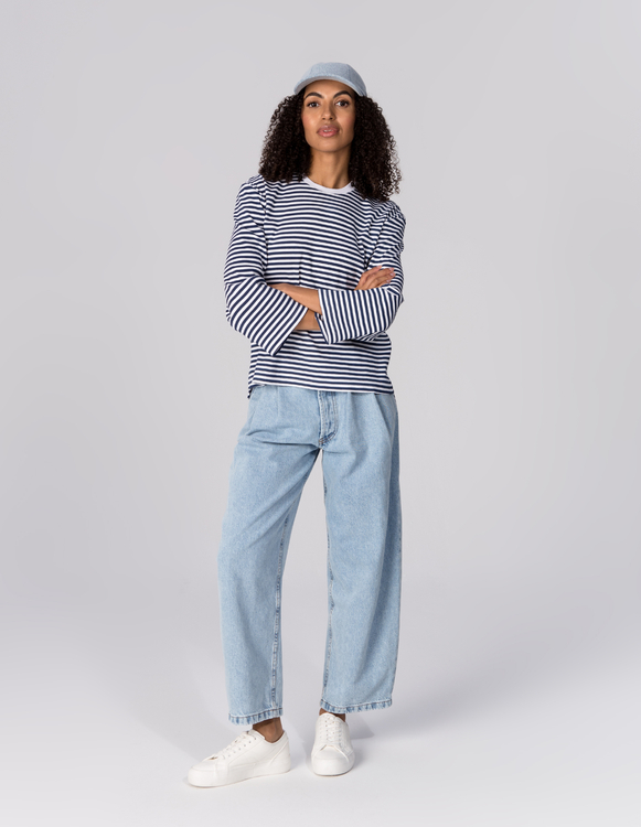 T-SHIRT JOY NAVY STRIPES