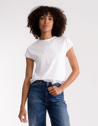 T-SHIRT POPPY WHITE