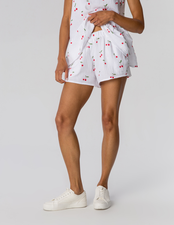 SZORTY KITTY RED CHERRY