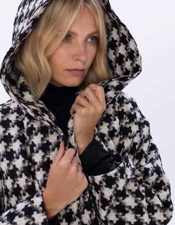 WOOL COAT WITH HOOD VERONA