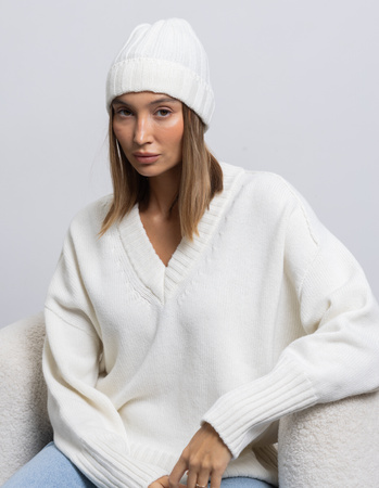 CAP COCO CREAM, WOOL/CASHMERE