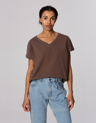 T-SHIRT TESS CHOCO