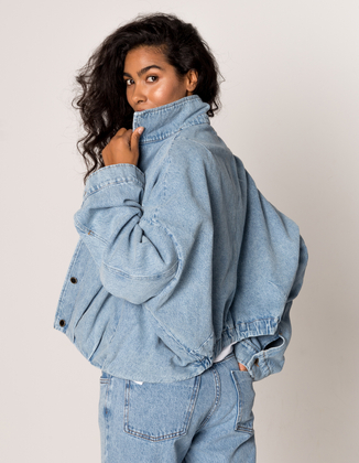 KURTKA DEMI BLUE JEANS