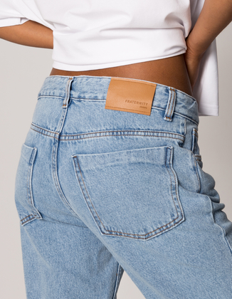 SPODNIE LUCKY REGULAR BLUE JEANS