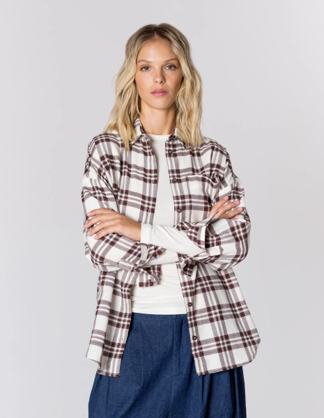 KOSZULA MISSY BROWN CHECK
