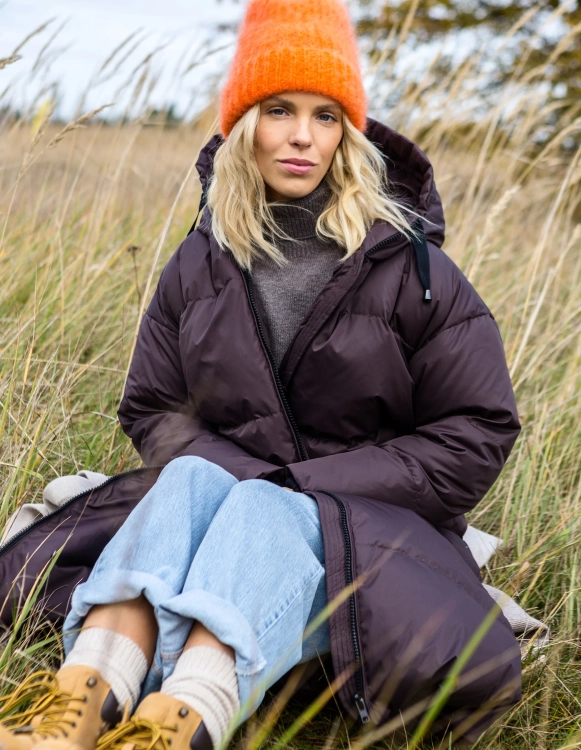 PŁASZCZ PUCHOWY ASPEN BROWN