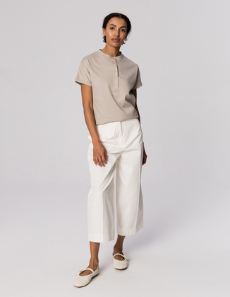 CREAM LOU PANTS