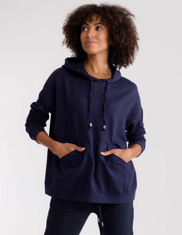 NAVY BLUE HOODIE