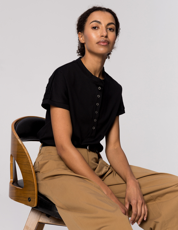T-SHIRT LUCY BLACK