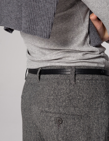  PANTS TINA GREY MELANGE