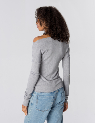 LONGSLEEVE ABBY GREY