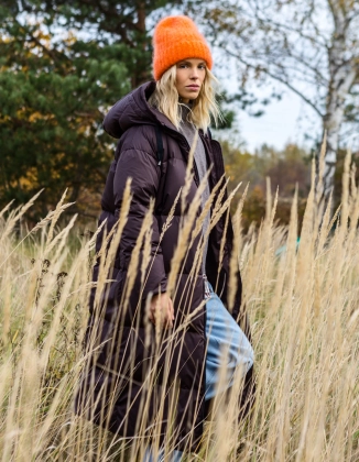 PŁASZCZ PUCHOWY ASPEN BROWN