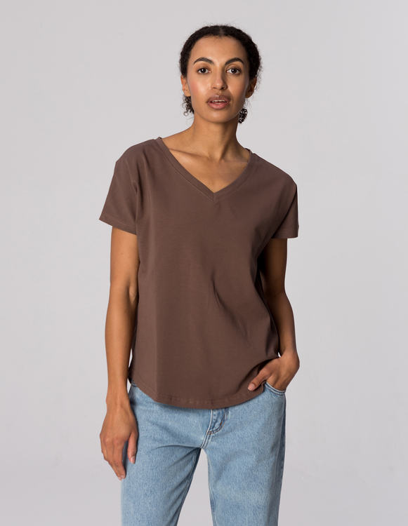 T-SHIRT TESS CHOCO