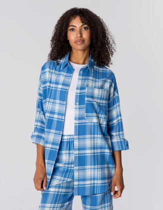 KOSZULA MISSY BLUE CHECK