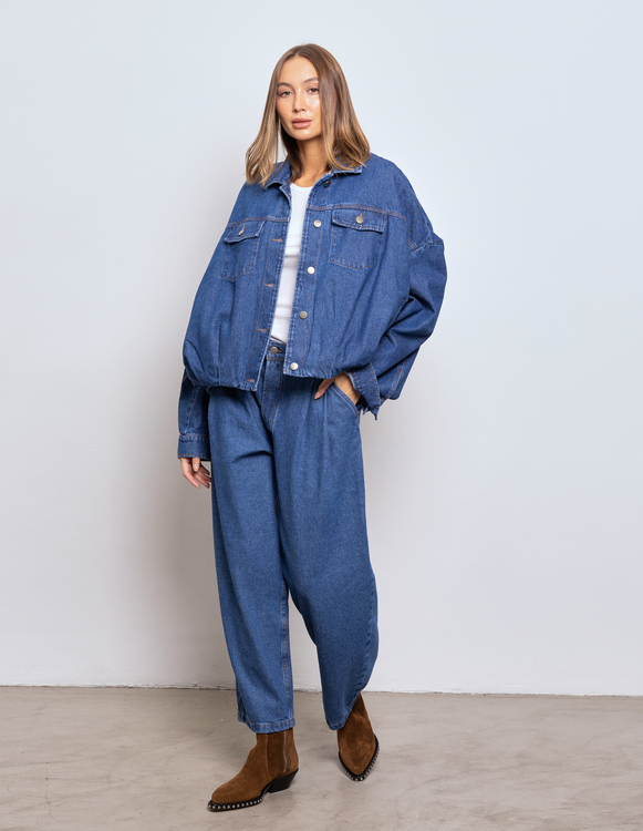 KURTKA DEMI NAVY JEANS