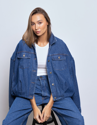 KURTKA DEMI NAVY JEANS