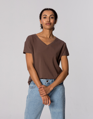 T-SHIRT TESS CHOCO