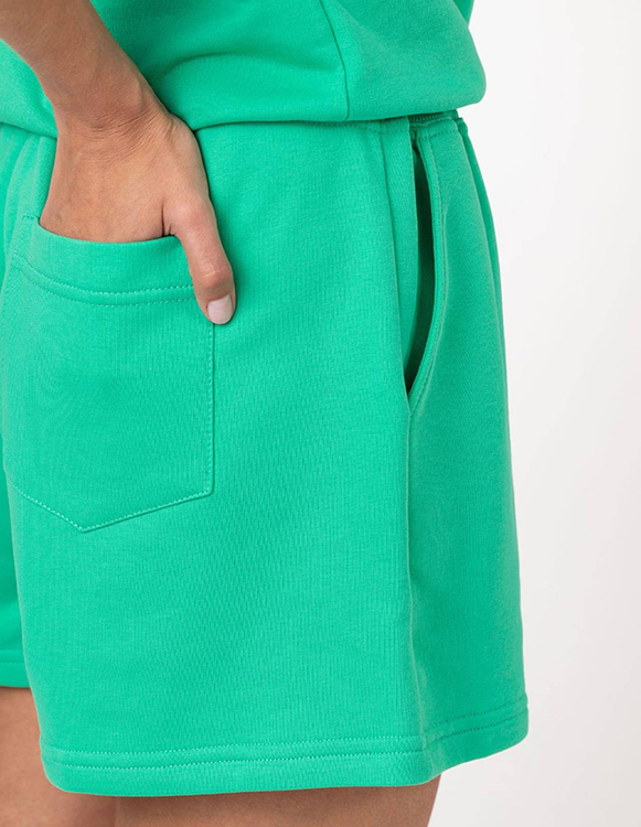 GREEN EVA SHORTS