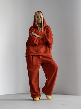 SOGNO RED TRACKSUIT SET