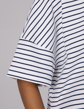 T-SHIRT ERIN NAVY STRIPES