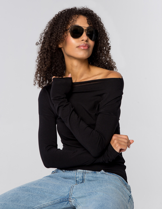 LONGSLEEVE ABBY BLACK