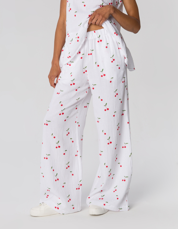 SPODNIE ROMY RED CHERRY