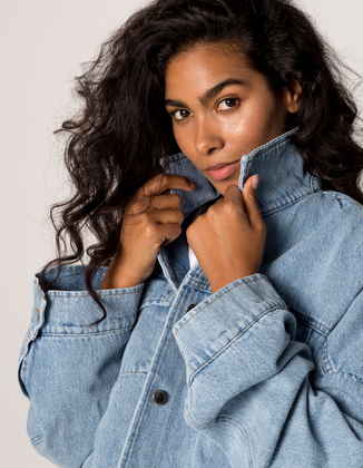 KURTKA DEMI BLUE JEANS
