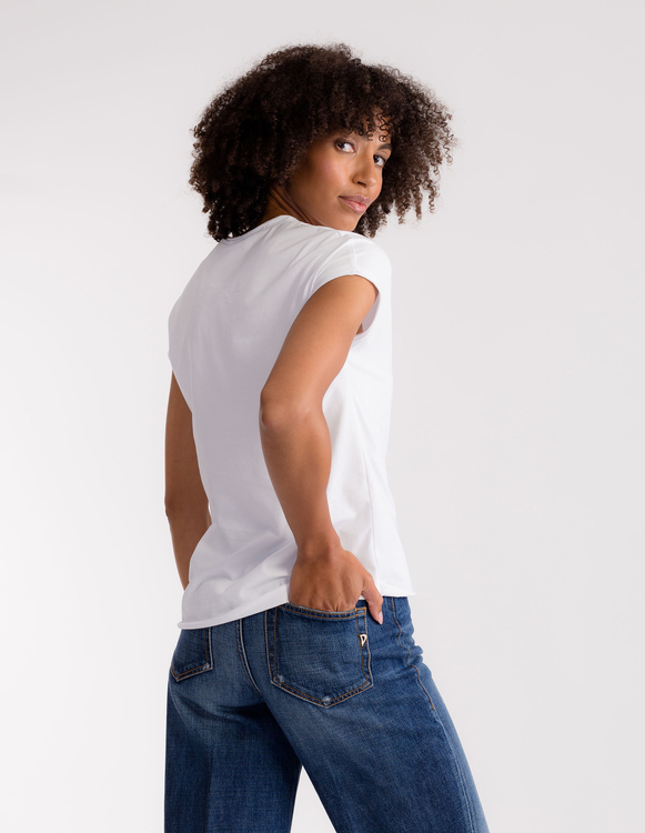 WHITE TRACY T-SHIRT