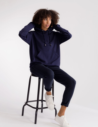 NAVY BLUE HOODIE