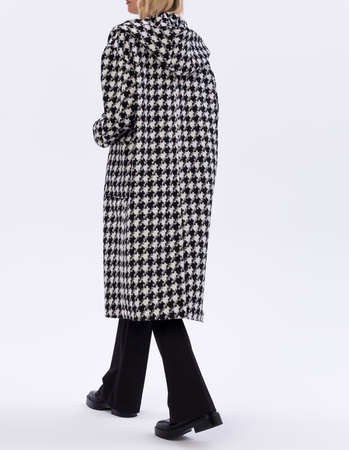 WOOL COAT WITH HOOD VERONA