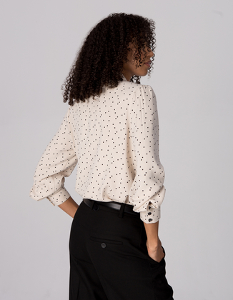 KOSZULA AUSTIN BLACK DOTS