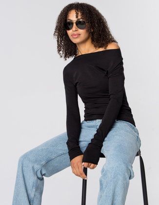 LONGSLEEVE ABBY BLACK