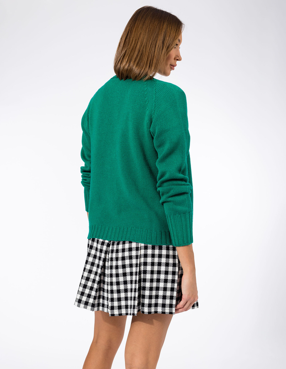 GREEN CARDIGAN KELLY