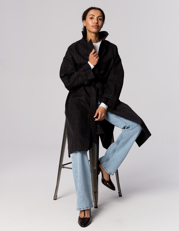 TRENCH YORK CHECK