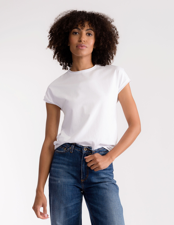 T-SHIRT POPPY WHITE