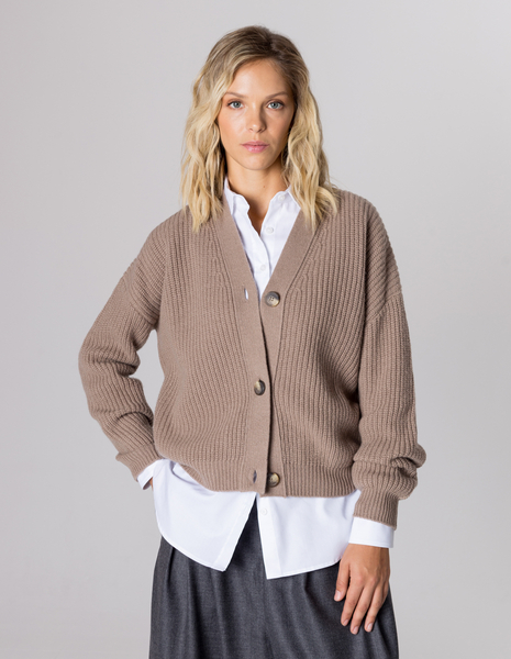 KARDIGAN BEST TORTORA WEŁNA/KASZMIR